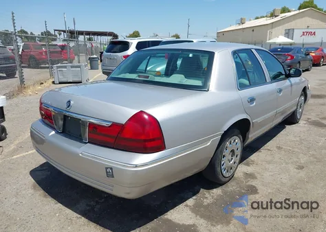 2004 Mercury Grand Marquis Gs из США, поврежденный, VIN 2MEFM74W34X612334